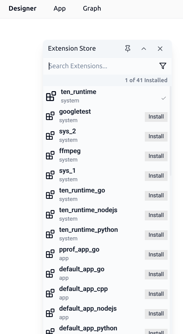 TEN Cloud Store